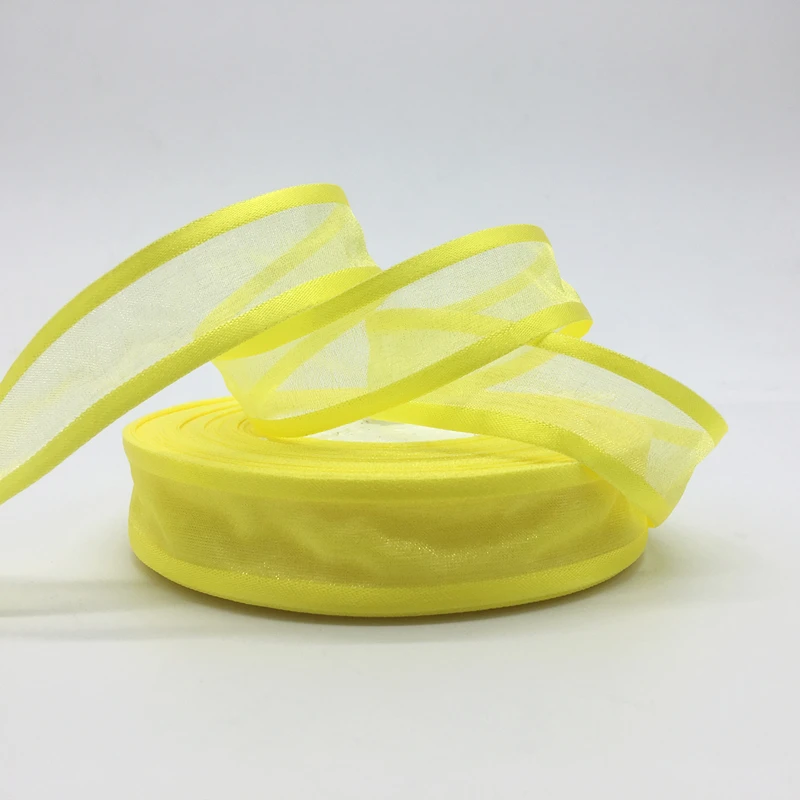 Лента из органзы 5 ярдов 1 дюйм (25 мм)|organza ribbon bows|ribbon bow craftribbon craft |
