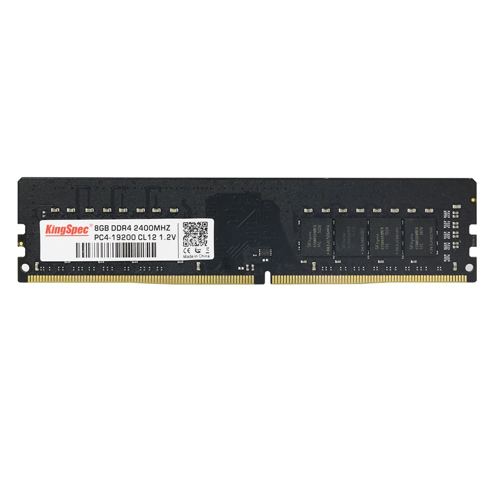 Оперативная память KingSpec ddr4 4 ГБ 8 16 2400 МГц оперативная для настольных