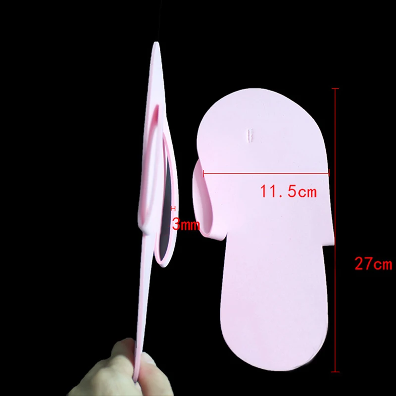 

6 pairs Disposable Foam Slippers High Quality Spa Pedicure Flip Flop Assorted Colors For Salon Foot Care Tool