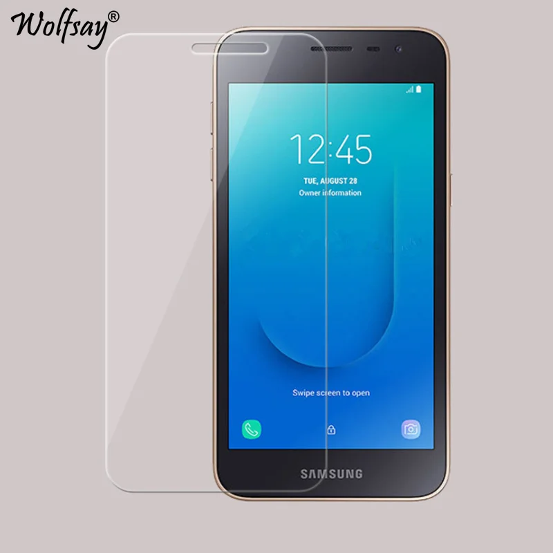 2 шт. закаленное защитное стекло 9H для Samsung Galaxy J2 Core 5 дюймов|Защитные стёкла и