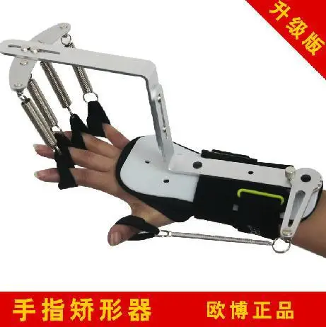 Ортез для пальца Ober для реабилитации экстензорных сухожилий запястья на фоне гемиплегии церебрального инсульта.