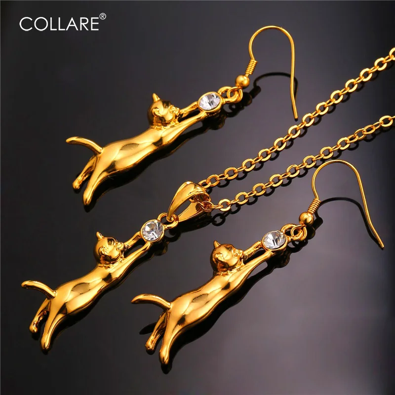 Женский ювелирный комплект из колье и серёг с кристаллами|earring necklace set|jewelry sets for
