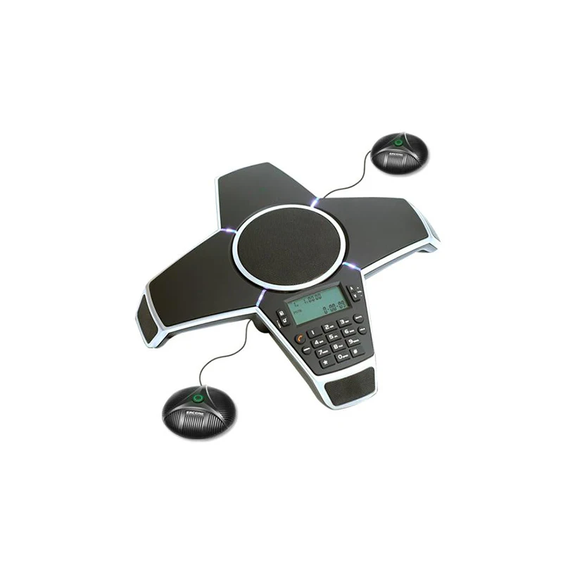 A500EE One PSTN Телефон для встреч с 2 удлинителями маленькие микрофоны звуковой