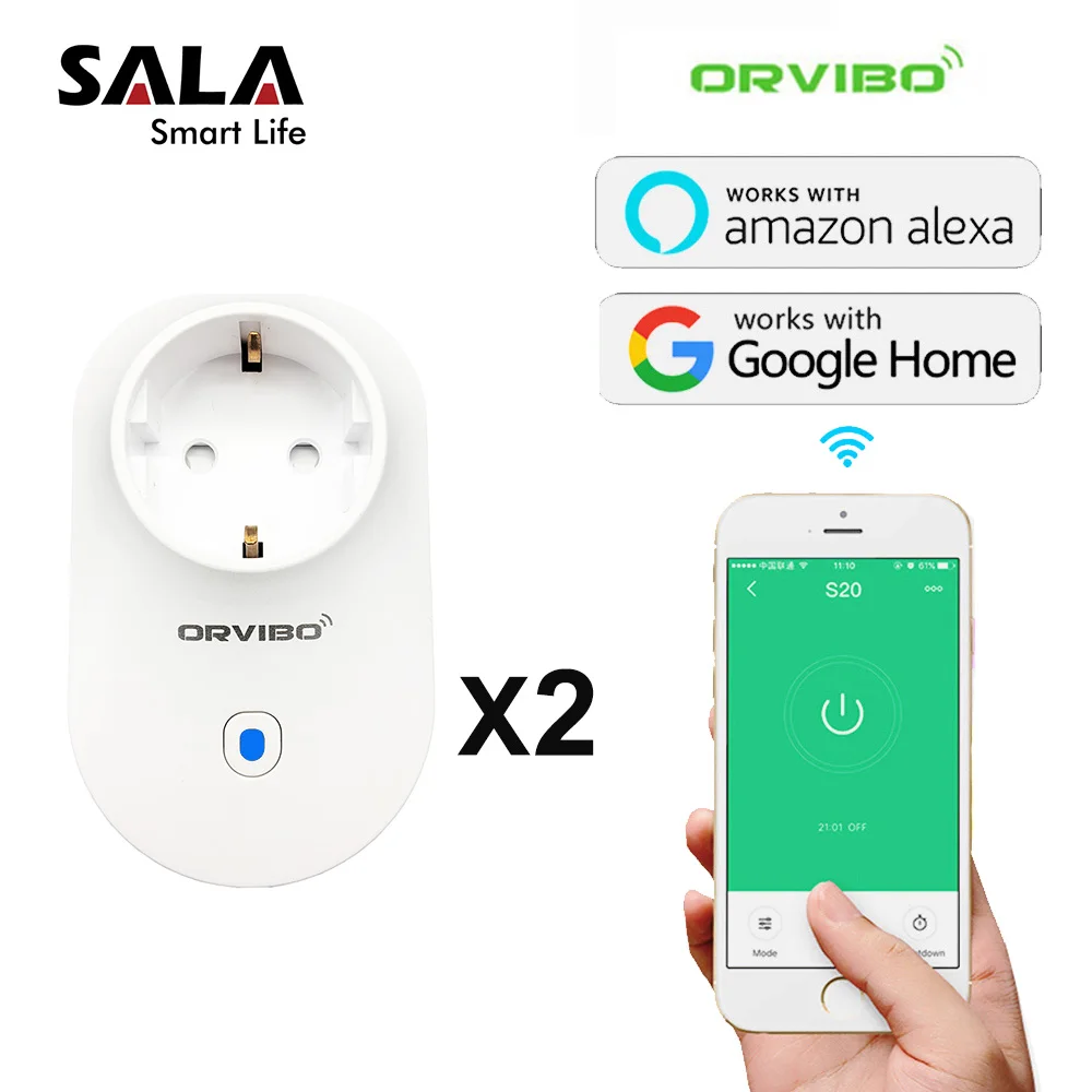 Смарт Розетка ORvibo S25 с таймером и поддержкой Wi Fi|Умные розетки| |