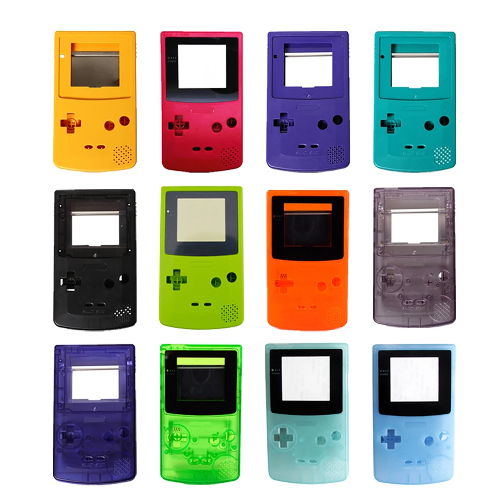 Высокое качество 13 видов цветов Корпус запасные части чехол для GBC Gameboy Цветной