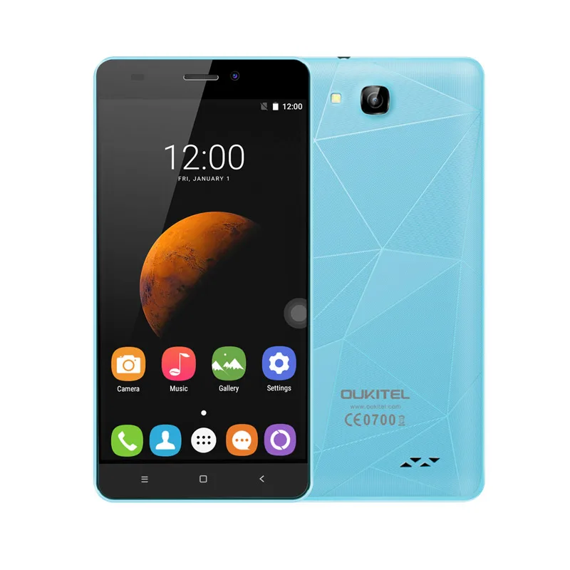 Oukitel C3 Мобильного Телефона Android 6.0 MTK6580 Quad Core Смартфон 1 Г RAM 8 ROM 5.0 &quotHD Экран 3 WCDMA