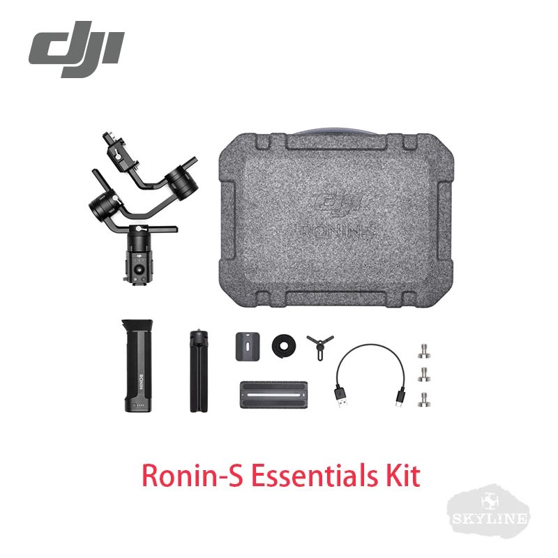 DJI Ronin-S Набор/Ronin-S Стандартный комплект 3-осевая стабилизация Камера Управление 3,6 кг грузоподъемность Ёмкость Срок службы батареи 12hrs