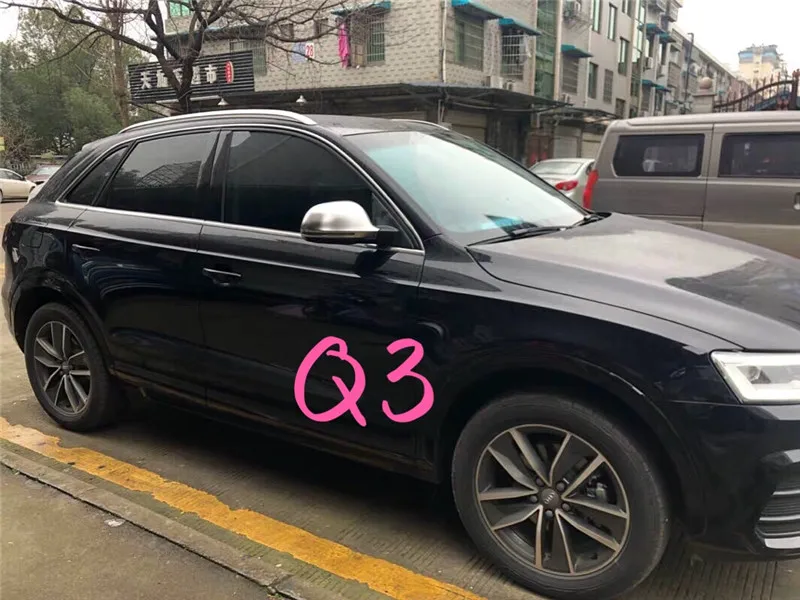 Автомобильные аксессуары для Audi A4 B8 A6 C6 S4 матовая серебряная крышка зеркала заднего вида боковое зеркало крышки для audi A6C6 A4 2009