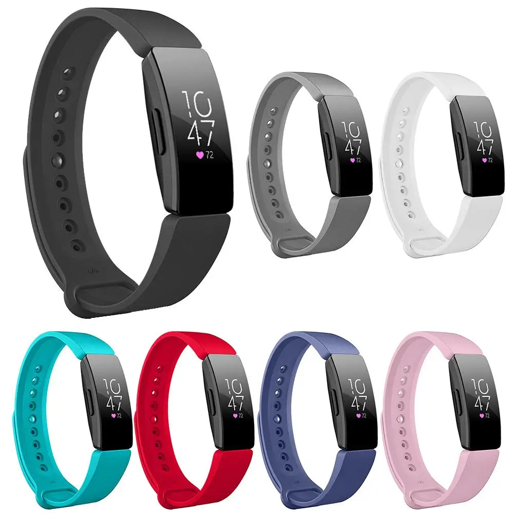 

New Arrival Silicone Waterproof Smart Bracelet Wrist Band Replacement for Fitbit Inspire HR