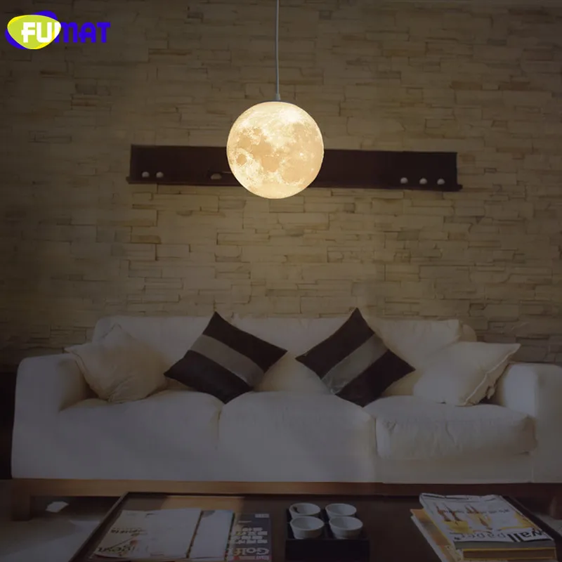 FUMAT 2017 новая луна подвесной светильник для столовой гостиной освещение