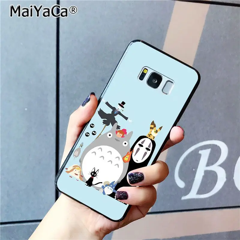 Милый чехол MaiYaCa с рисунком Тоторо из мультфильма газибли Миядзаки аниме для Samsung