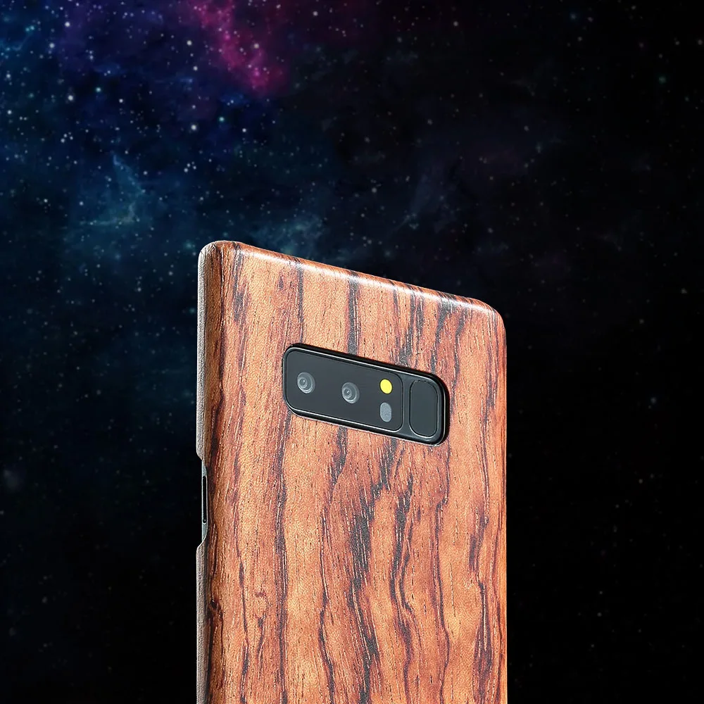 Натуральный Деревянный чехол для телефона samsung galaxy note 8 note8 6 3 &quot Чехол из розового
