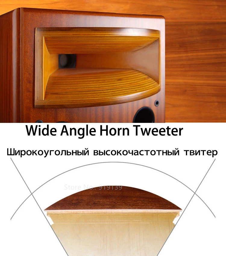Высококачественная система домашнего кинотеатра деревянный основной динамик