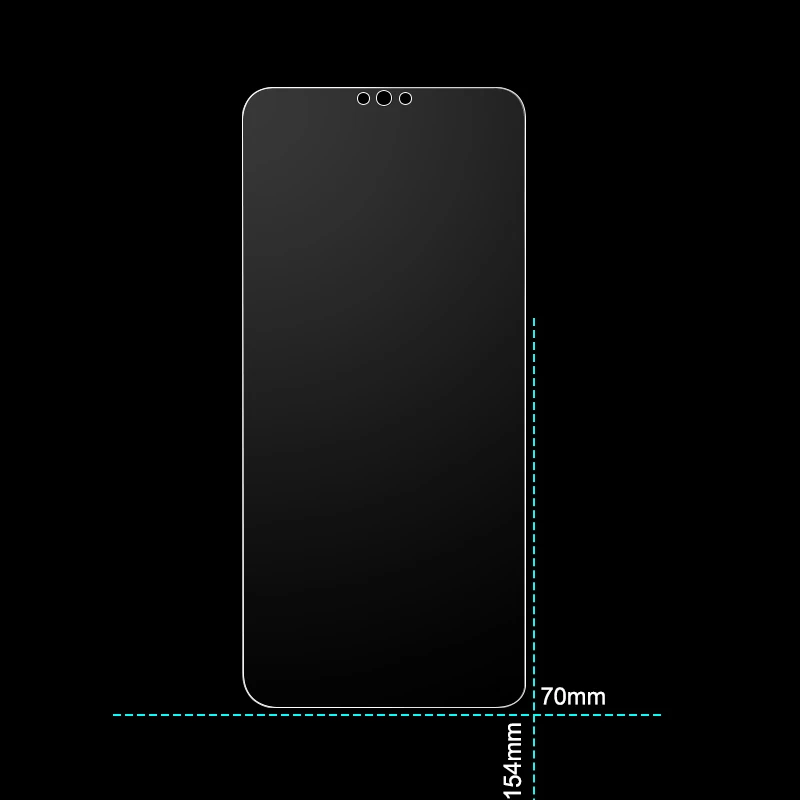 Закаленное стекло JGKK для Huawei Honor 8X 2.5D 9H защита экрана без отпечатков пальцев