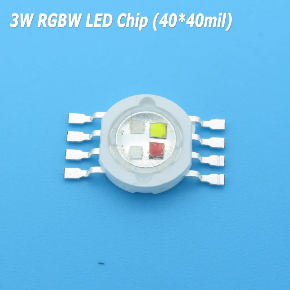 Светодиодная лампа высокой мощности 3 Вт RGBW чип COB SMD светодиодный источник света