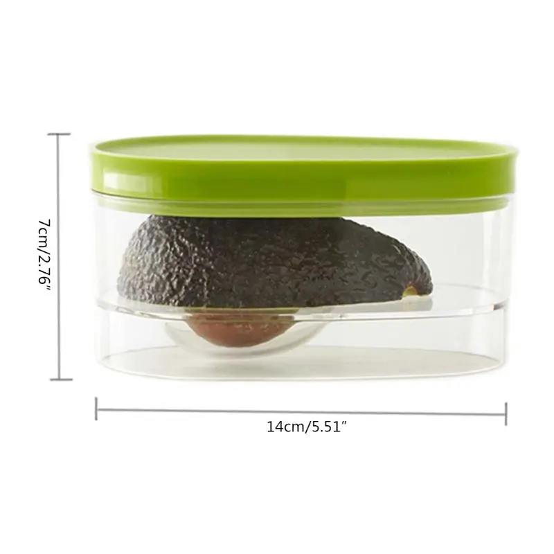 Kitchen Avocado Saver Food Crisper Storage Box Fruit Vegetable Container Keep Fresh Kitchen Accessories