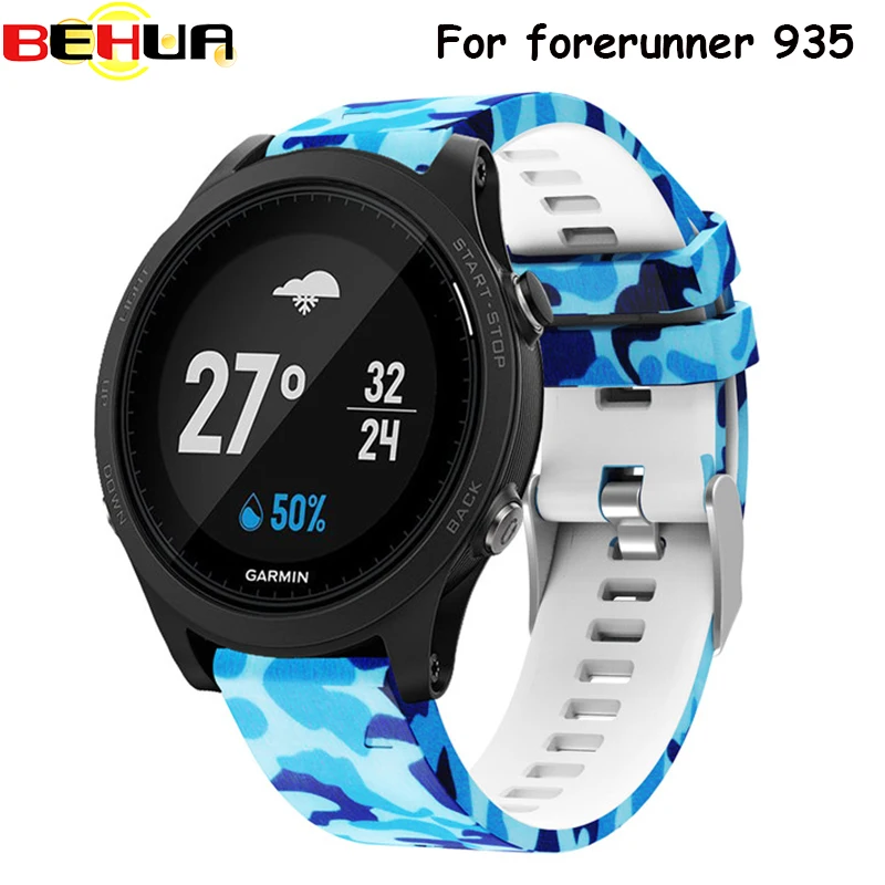Ремешок для часов Garmin forerunner 935 силиконовый быстросъемный | Электроника