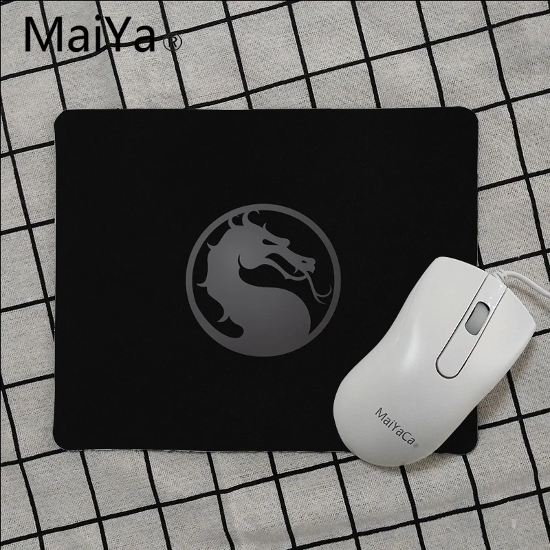 Maiya высокое качество Mortal Kombat логотип дракон коврик для мыши геймер игровые коврики Гладкий коврик для письма настольные компьютеры мат игровой коврик для мыши