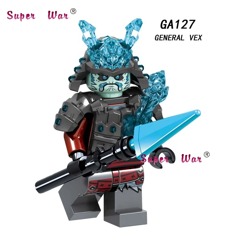 GA127 Одна модель строительных блоков Char Snake Archer Акита меч Vex Ice Emperor игрушки для детей - Цвет: GA127