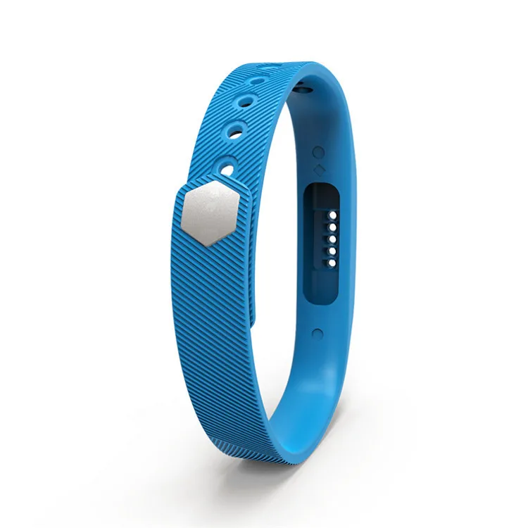 sky blue Горячая Распродажа, силиконовый сменный ремешок на запястье, Браслет для Fitbit Flex 2, Смарт-часы, смарт-браслет, сменный Браслет для Fitbit Flex2 - Цвет: sky blue