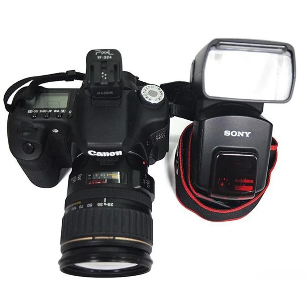 PIXEL TF 324 Горячий башмак адаптер конвертер для Canon Nikon Pentax Panasonic камеры sony HVL F58AM F56AM