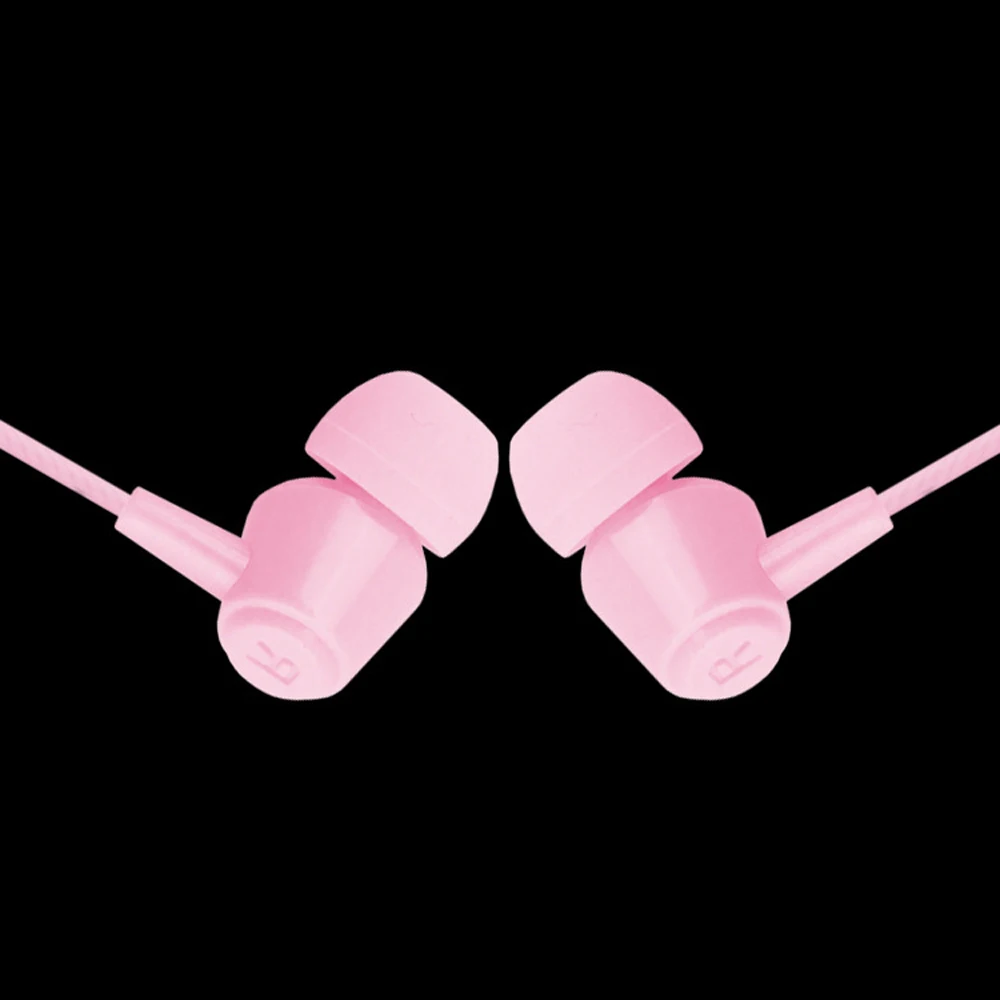 100 шт. проводные наушники-вкладыши наушники гарнитура для смартфона с микрофоном