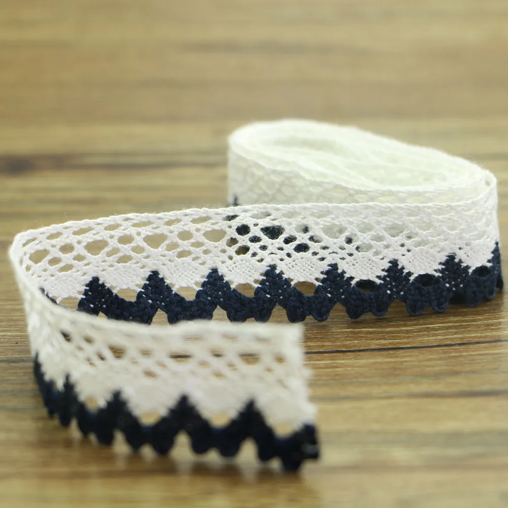 3 ярда высокое качество Чистый хлопок кружево Швейные Домашняя одежда аксессуары