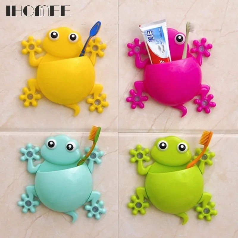 Мультяшная присоска Gecko детская зубная щетка настенный всасывающий набор для