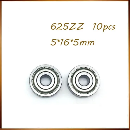 10 шт. шариковый подшипник ABEC 608zz 623zz 624zz 625zz 635zz 626zz 688zz 3D принтеры запчасти глубокий