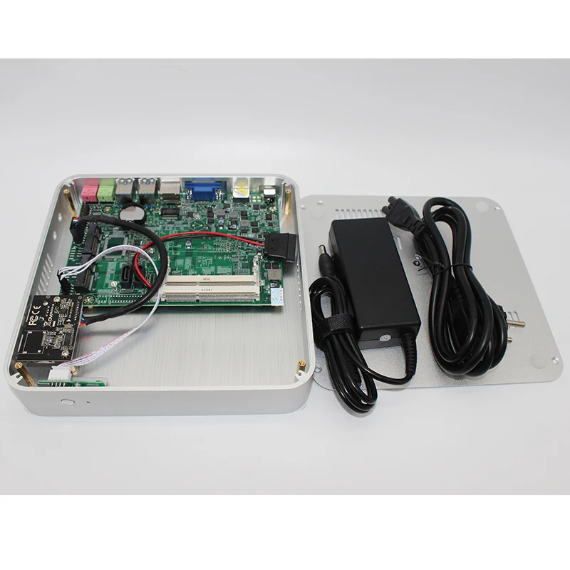 Мини ПК безвентиляторный 4 К HTPC Безвентиляторный Компьютер Intel HD Графика 620 Топ