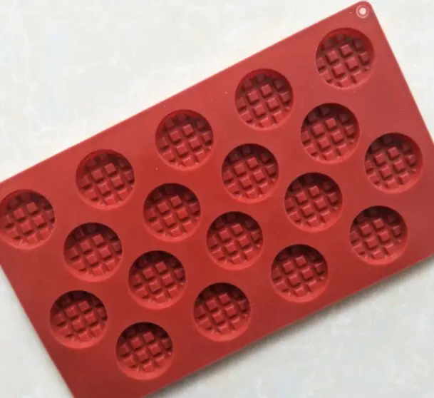 

18 hole Round cookie mold silicone mould baking kitchen tool