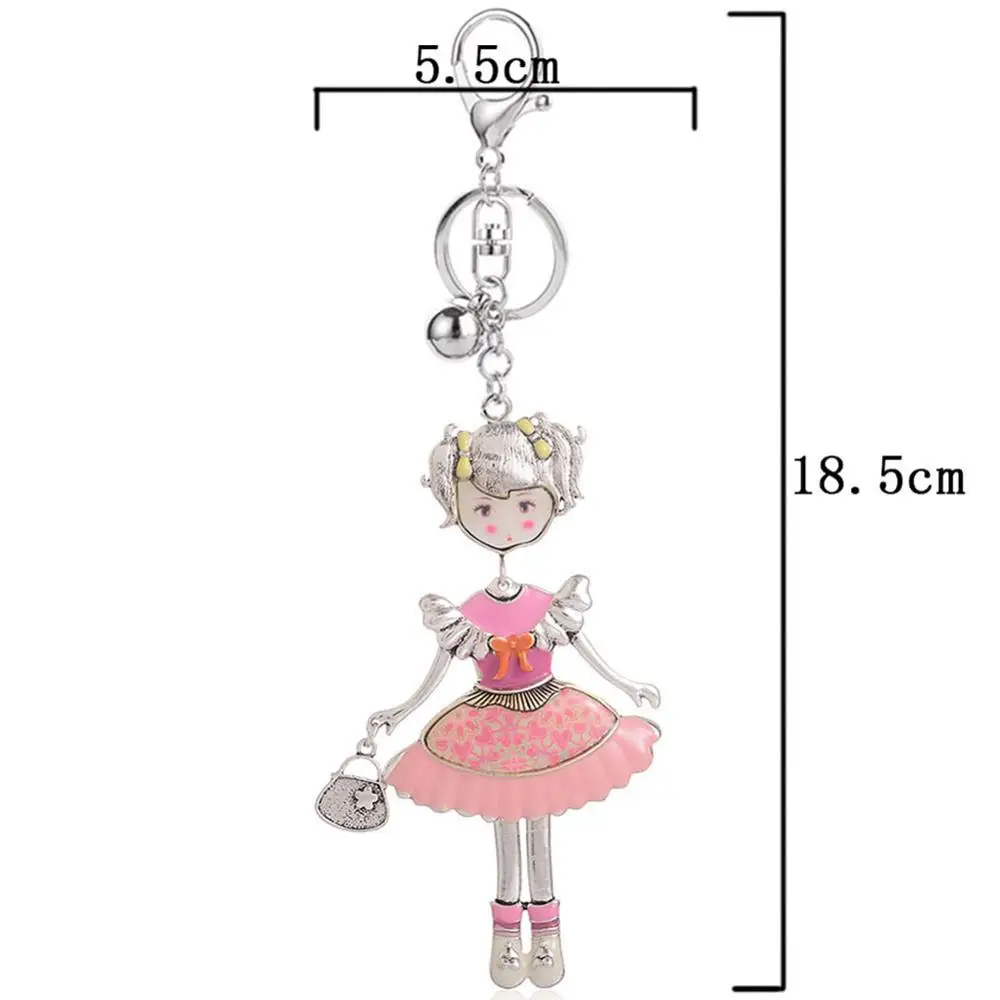 Cring Coco красивые танцевальные брелки для девочек новые женские Брелки кукольные