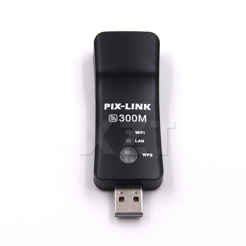 Беспроводной сетевой адаптер 300 Мбит/с ТВ кабель Кнопка WPS Wi Fi ретранслятор сеть
