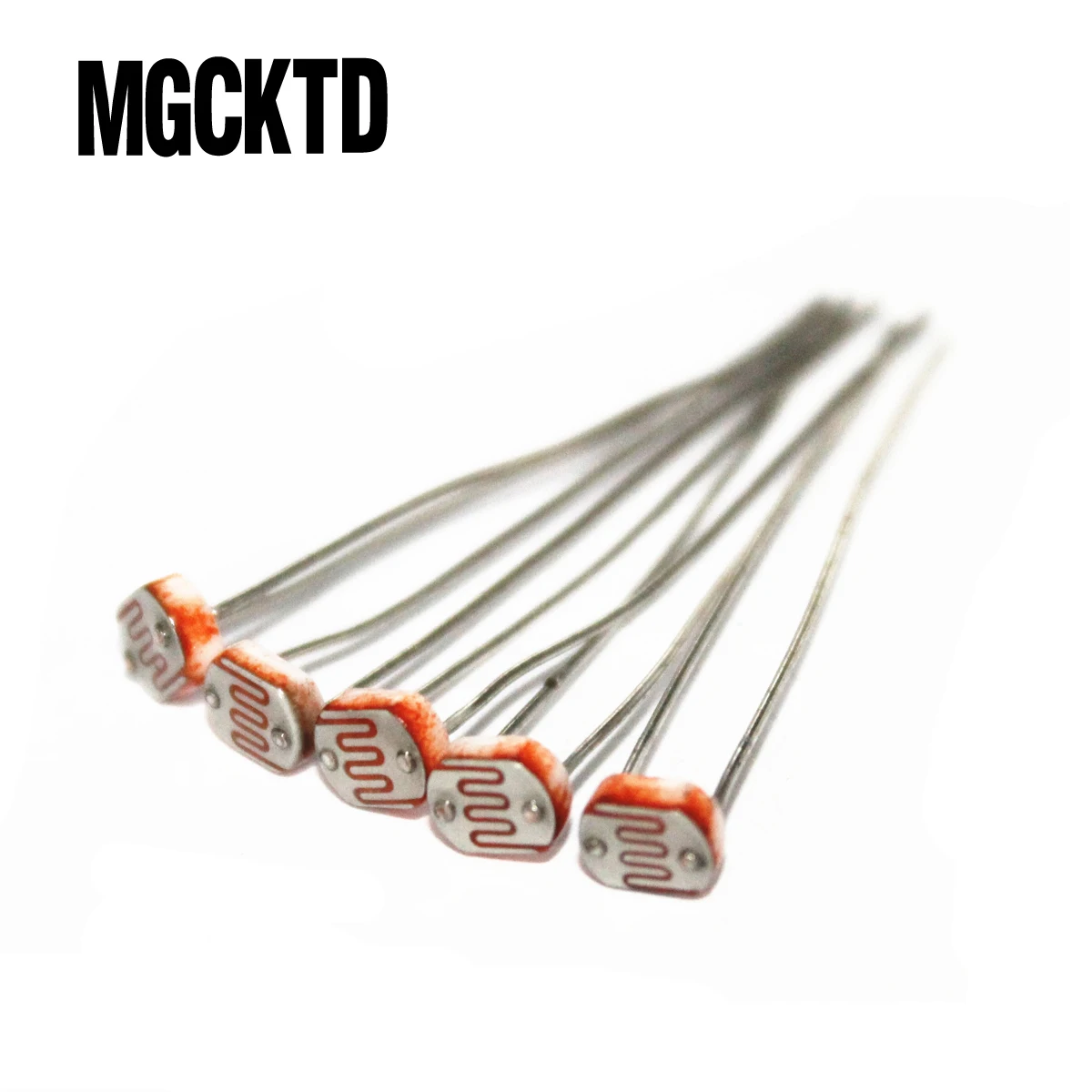 

GL5528 photoresistor photoelectric switch element photodetector element 5MM