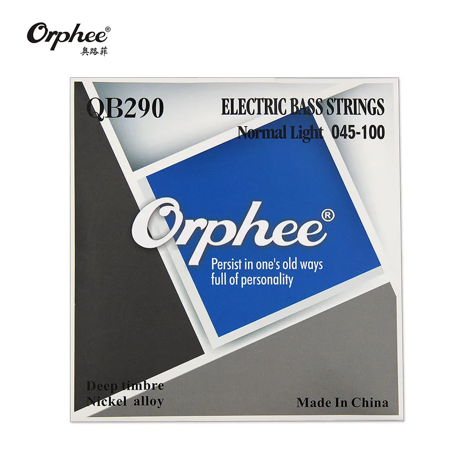 Orphee QB 290/295/296 электрические басовые струны шестиугольный сплав никелевый (030 125)