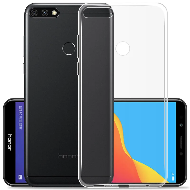 Чехол для Honor Note 10 Huawei P Smart Plus задняя крышка из ТПУ 7A 7C Pro чехол телефона Nova 3 i Mate 20 lite