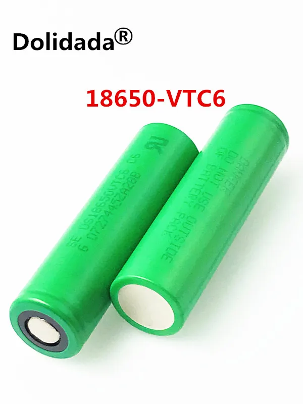 2~ 10 шт. VTC6 18650 в 3000 мАч литий-ионный аккумулятор 3,7 Аккумулятор для SONY us18650 vtc6 3000 мАч аккумулятор USO juguetes herramient as