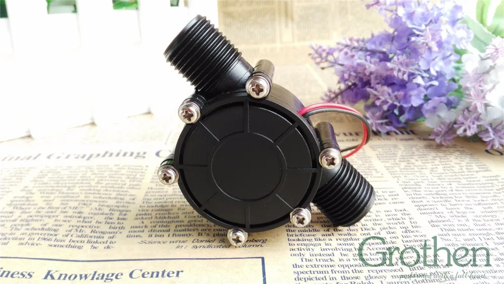 DC гидроэлектрический генератор портативное зарядное устройство для воды потока