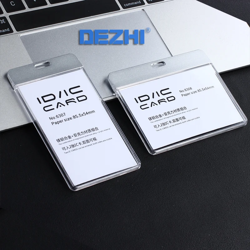 DEZHI новый модный держатель для ID IC карты прозрачный бейджа Рабочая карта без