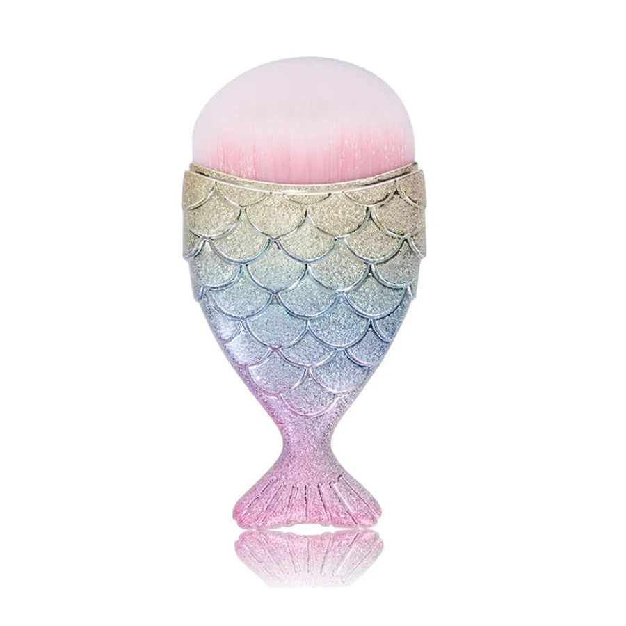 2017 милый русалка макияж кисточки косметическая пудра Румяна Основа для макияжа