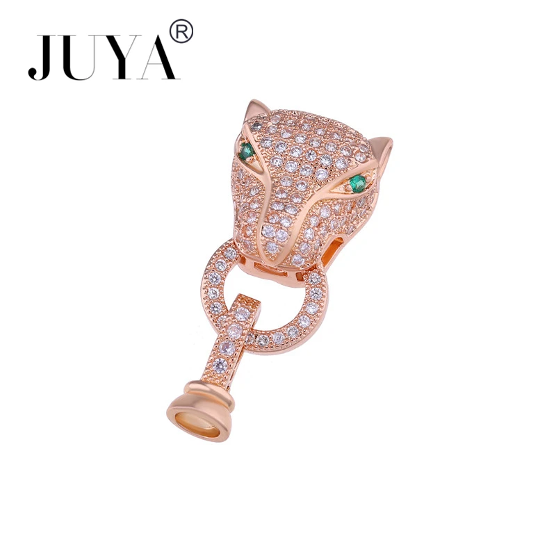 Хит, голова животного, Bijoux, циркон, пантера, плавающие амулеты для браслетов и ожерелья, большие микро медные застежки, ювелирные изделия Berloque
