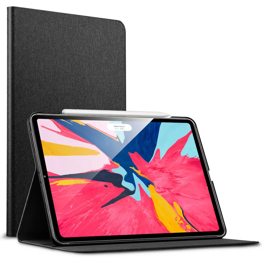 Чехол ESR для iPad Pro 11, простой чехол из искусственной кожи, чехол-книжка с функцией автоматического пробуждения, чехол для нового Apple iPad Pro 11
