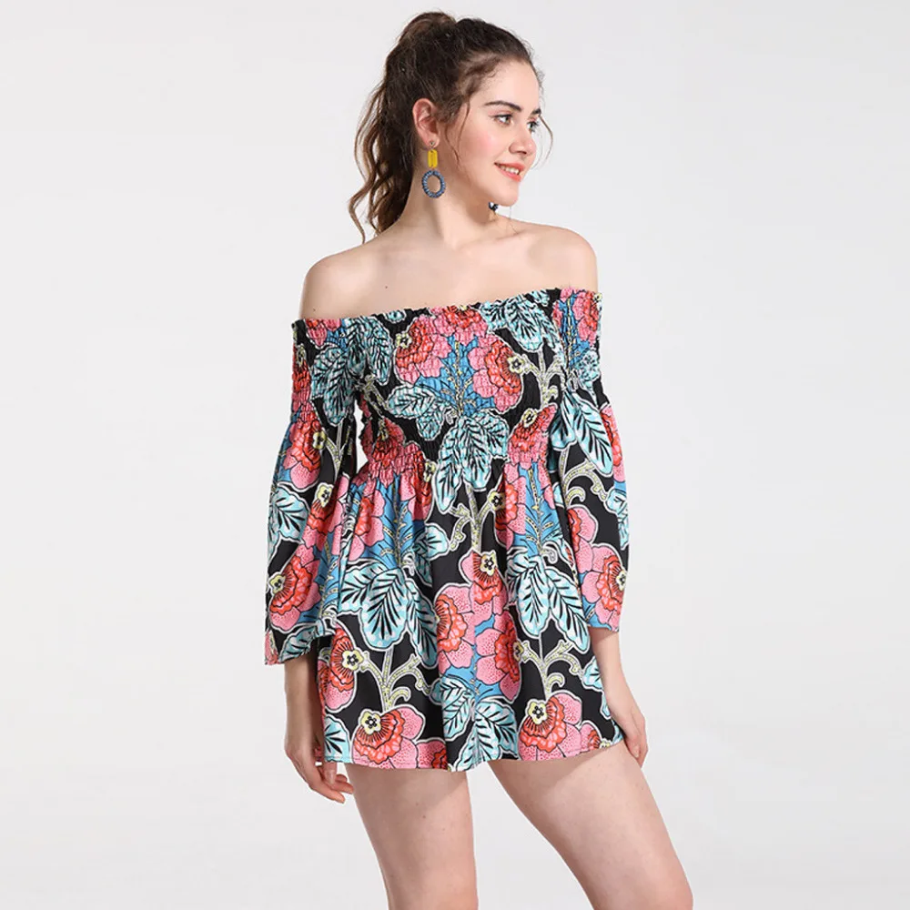 Ropa mujer 2019 летние vestidos verano женские платья Boho богемные африканские элементы с