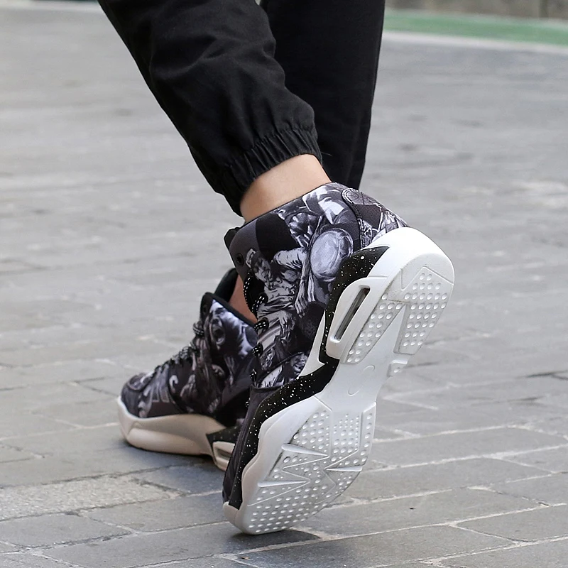 Мужские баскетбольные кроссовки TULUO дышащие Jordans с воздушной подушкой Спортивная