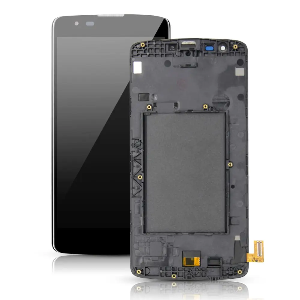 Для 5," LG K8 LTE K350N K350E K350DS ЖК-дисплей дигитайзер экран Сенсорная панель датчик в сборе с рамкой+ Инструменты