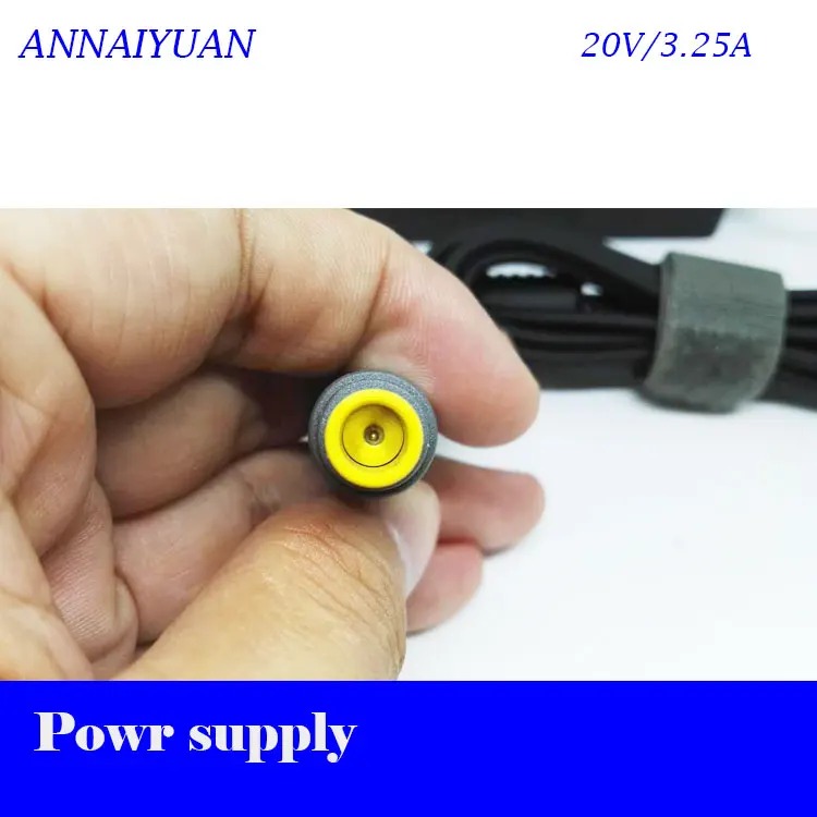 Бесплатная доставка блок питания черный цвет адаптер для ноутбука круглый
