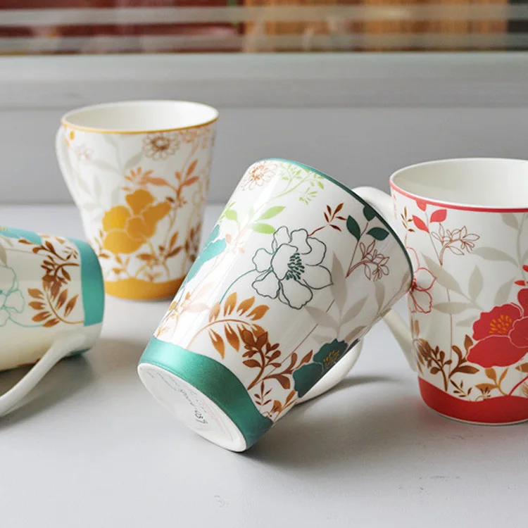 Новая ручная роспись креативная керамическая кружка кофе чай чашка милый