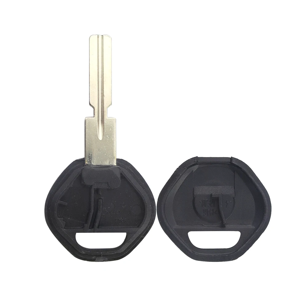 OkeyTech for BMW Transponder Key Shell Uncut Blank HU58 Blade 4 Track Ignition Car Cover Case Replacement No Logo | Автомобили и