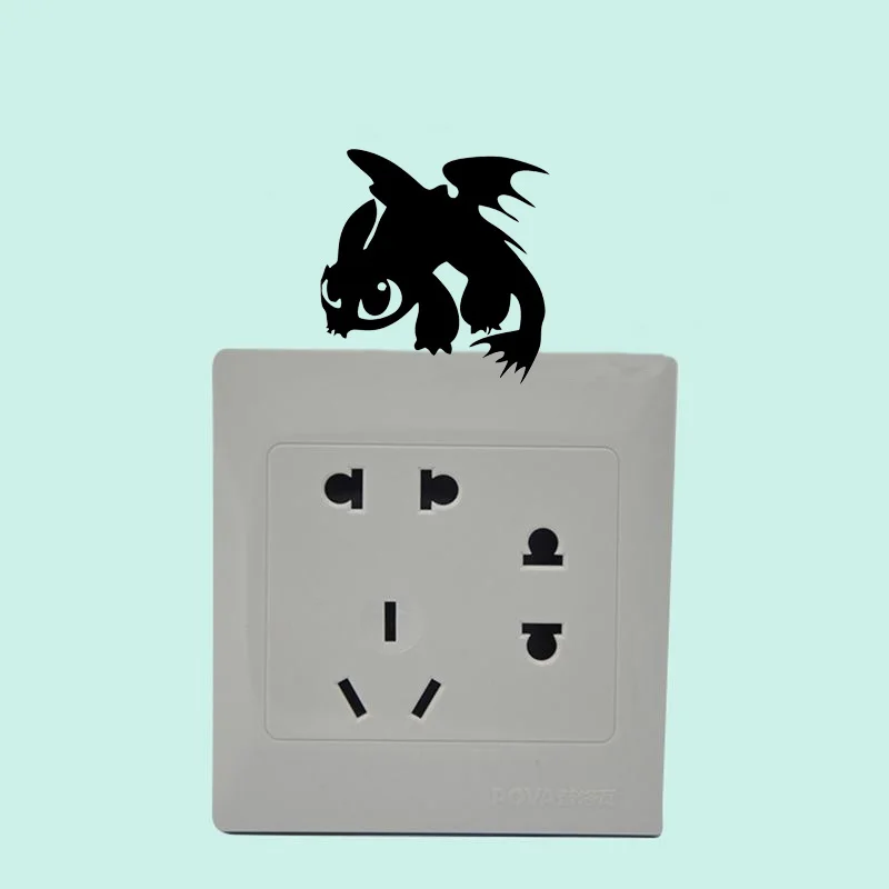 Мультяшный Дракон r Стайлинг искусственная кожа Забавный Водонепроницаемый