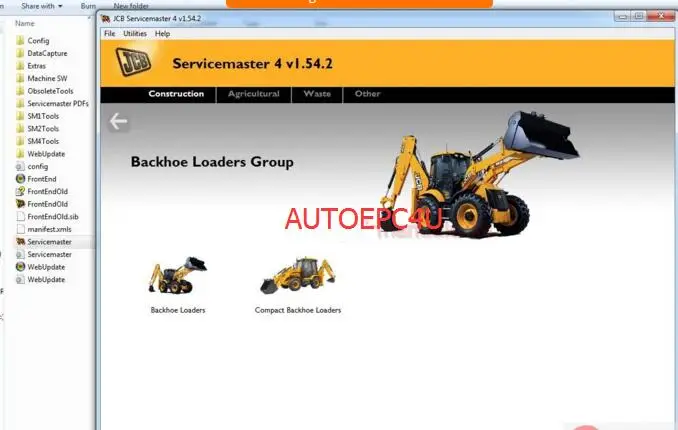 JCB ServiceMaster 4 v1.78.2 [2 2019] полный диагностический |
